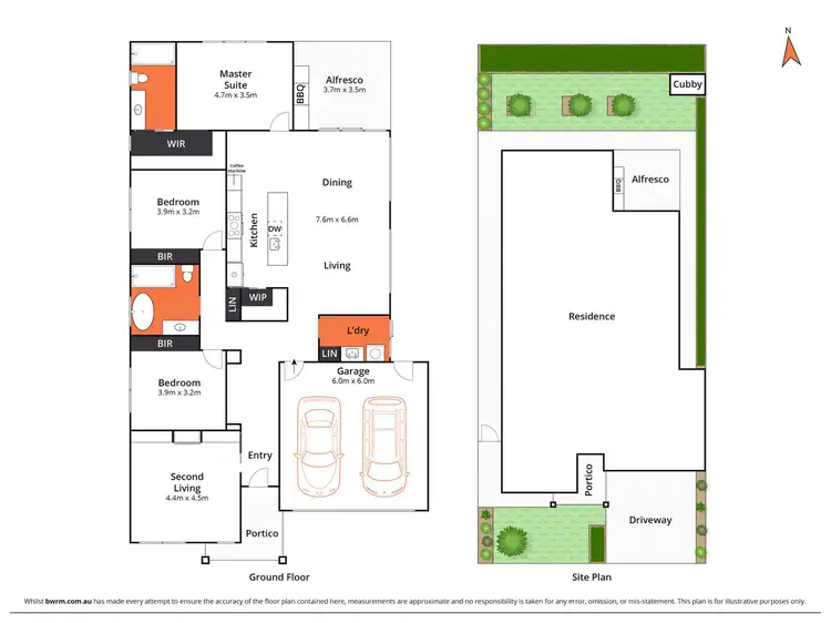 Floorplan of Homely house listing, 12 McCubbin Drive, Mount Duneed VIC 3217