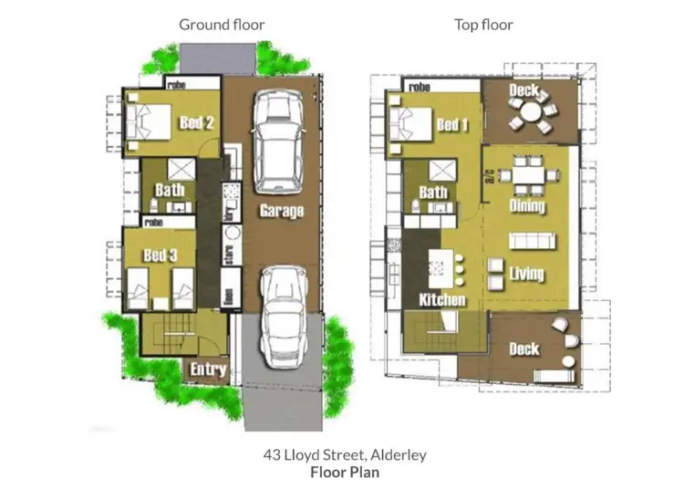 Floorplan of Homely house listing, 43 Lloyd Street, Alderley QLD 4051