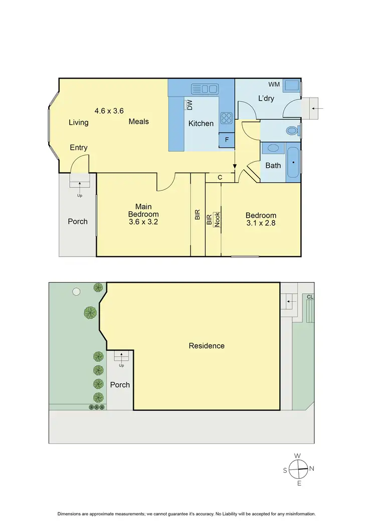 Floorplan of Homely unit listing, 2/6 Reid Street, Oakleigh South VIC 3167
