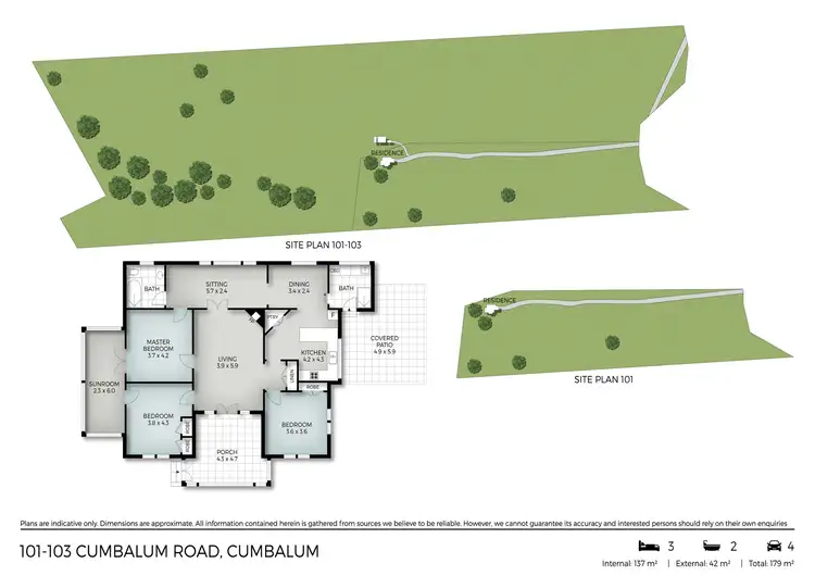 Floorplan of Homely rural property listing, 101 Cumbalum Road, Cumbalum NSW 2478