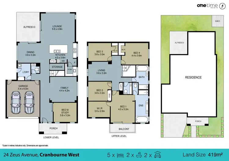 Floorplan of Homely house listing, 24 Zeus Avenue, Cranbourne West VIC 3977
