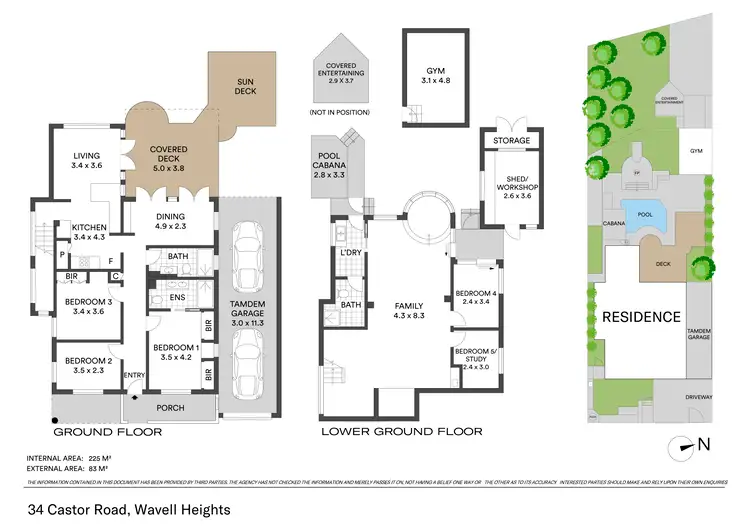 Floorplan of Homely house listing, 34 Castor Road, Wavell Heights QLD 4012