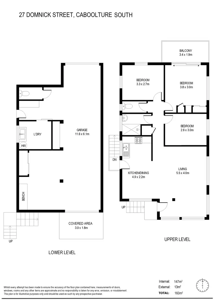 Floorplan of Homely house listing, 27 Domnick Street, Caboolture South QLD 4510
