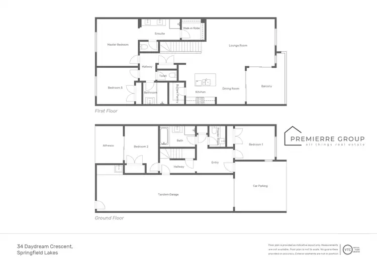 Floorplan of Homely house listing, 34 Daydream Crescent, Springfield Lakes QLD 4300