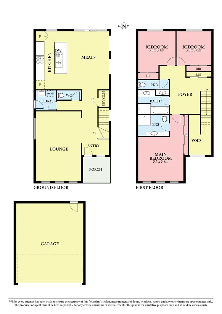 Floorplan of Homely house listing, 7 Haven Close, South Morang VIC 3752