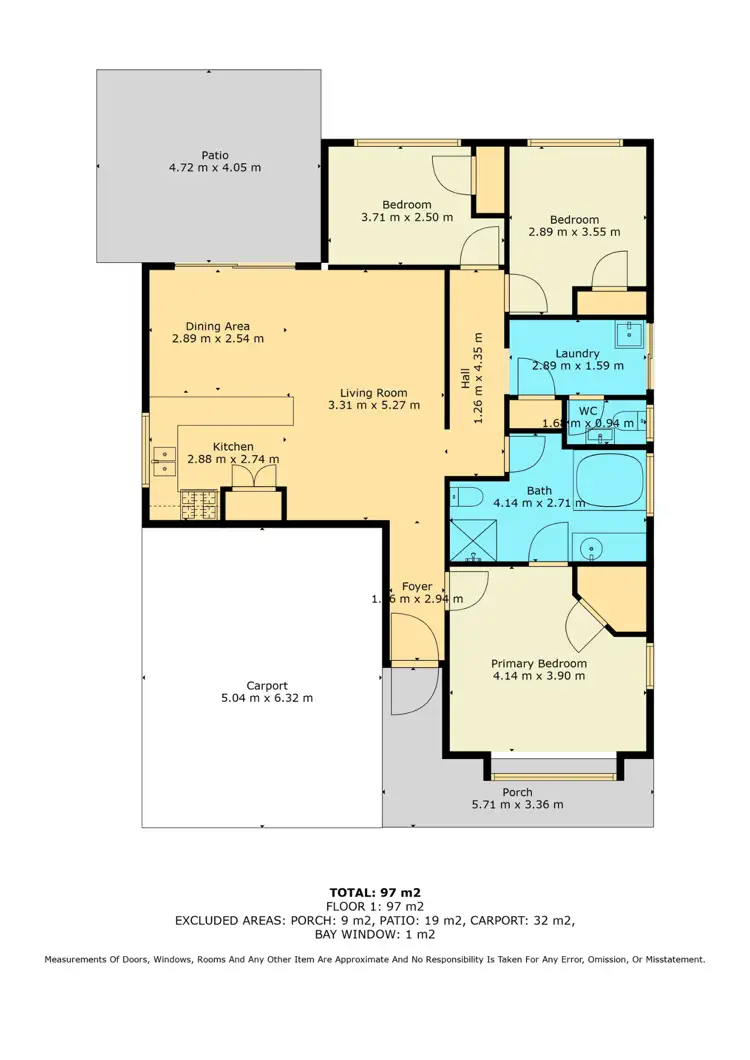Floorplan of Homely house listing, 48B Crowley Gardens, Somerville WA 6430