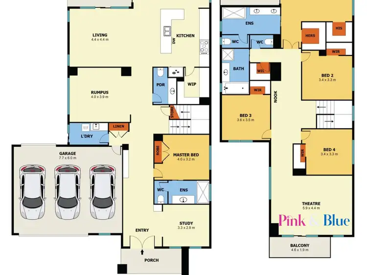 Floorplan of Homely house listing, 14 Navigation Road, Tarneit VIC 3029