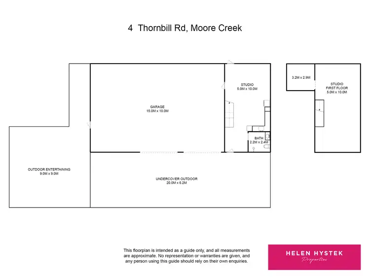 Floorplan of Homely land listing, 4 Thornbill Road, Moore Creek NSW 2340