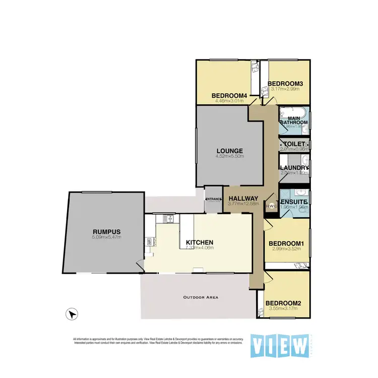 Floorplan of Homely house listing, 8 Harding Drive, Turners Beach TAS 7315