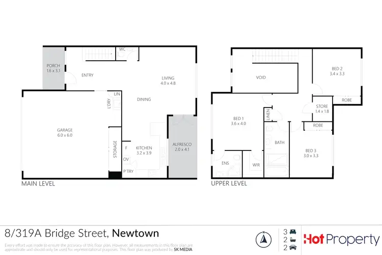 Floorplan of Homely unit listing, Unit 8/319a Bridge Street, Newtown QLD 4350