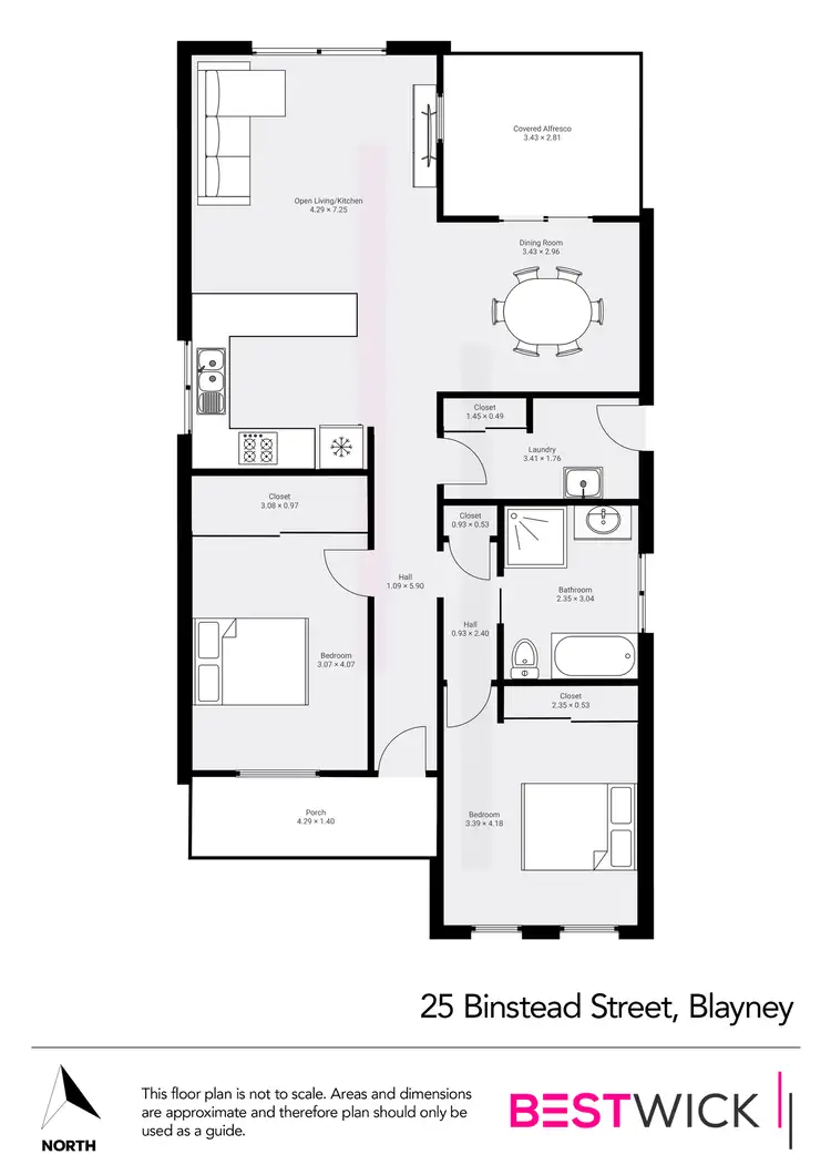 Floorplan of Homely house listing, 25 Binstead Street, Blayney NSW 2799