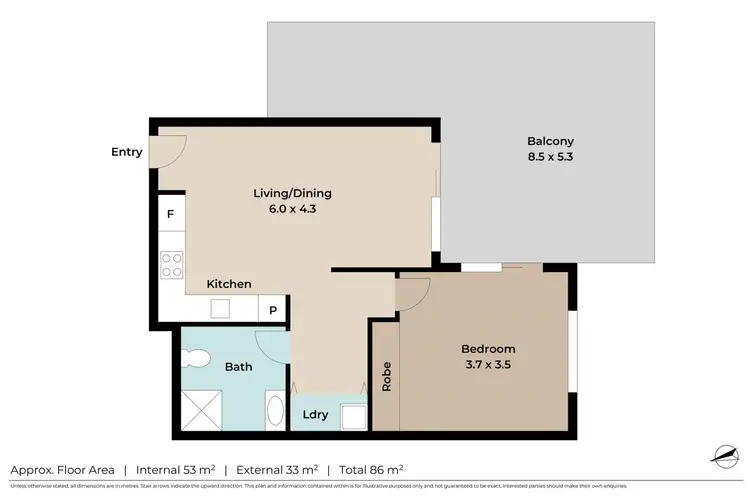 Floorplan of Homely apartment listing, 104/11 Bowen Bridge Road, Herston QLD 4006
