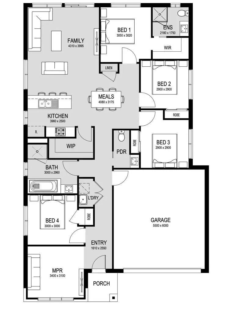 Floorplan of Homely house listing, Lot 426 Oasis Way, Pakenham VIC 3810