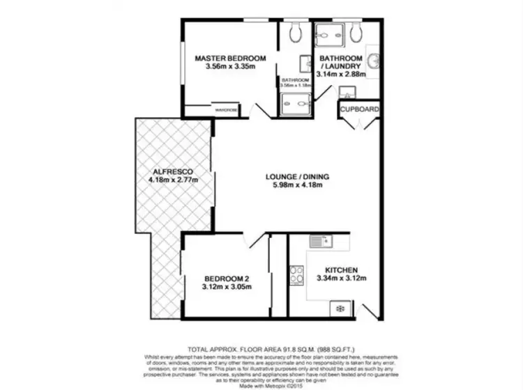 Floorplan of Homely apartment listing, 26/14 Le Grand Street, Macgregor QLD 4109