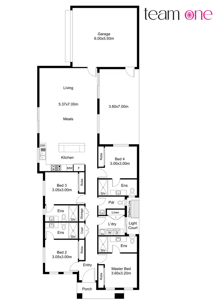 Floorplan of Homely house listing, 32 Pisces Crescent, Truganina VIC 3029