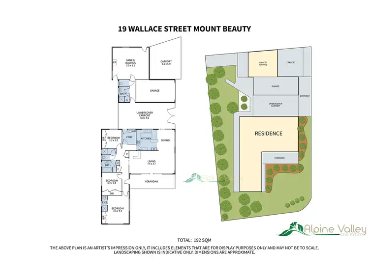Floorplan of Homely house listing, 19 Wallace Street, Mount Beauty VIC 3699
