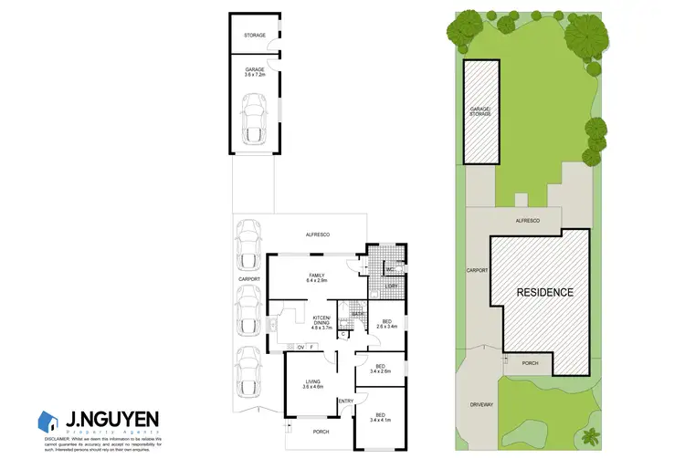 Floorplan of Homely house listing, 45 Tenella Street, Canley Heights NSW 2166