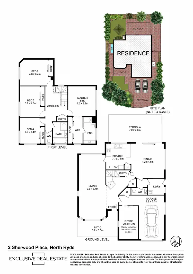 Floorplan of Homely house listing, 2 Sherwood Place, North Ryde NSW 2113