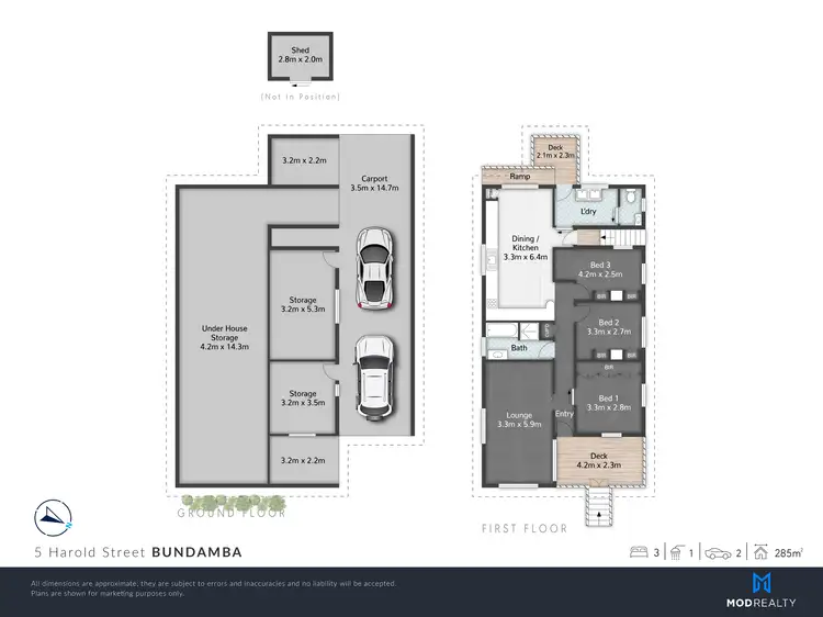 Floorplan of Homely house listing, 5 Harold Street, Bundamba QLD 4304