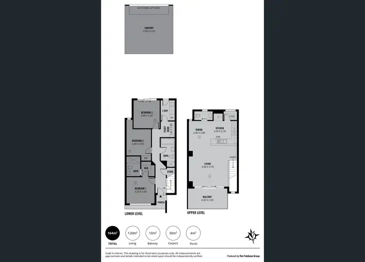 Floorplan of Homely townhouse listing, 7/49 Saint Clair Avenue, St Clair SA 5011