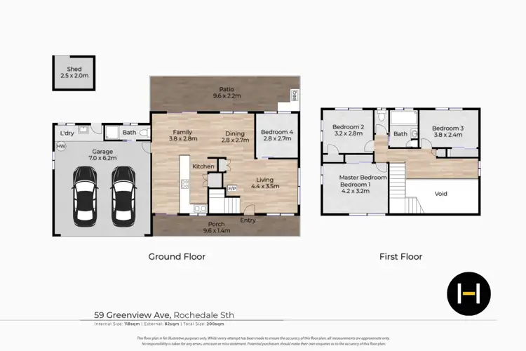 Floorplan of Homely house listing, 59 Greenview Avenue, Rochedale South QLD 4123