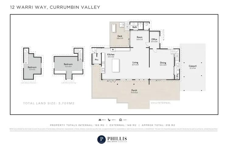 Floorplan of Homely house listing, 12 Warri Way, Currumbin Valley QLD 4223
