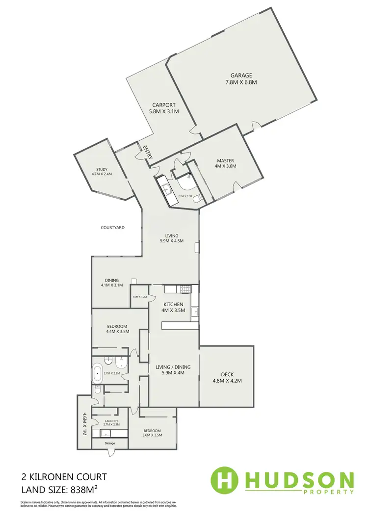 Floorplan of Homely house listing, 2 Kilronen Court, Portland VIC 3305