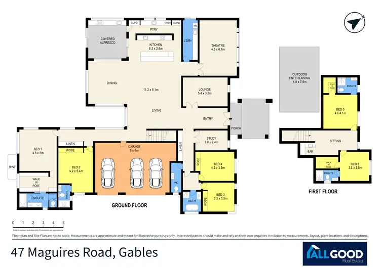 Floorplan of Homely house listing, 47 Maguires Road, Gables NSW 2765