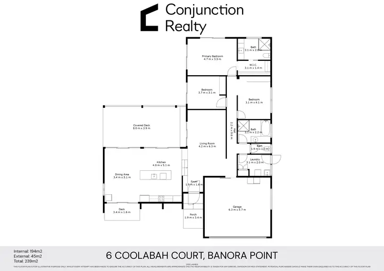 Floorplan of Homely house listing, 6 COOLABAH COURT, Banora Point NSW 2486