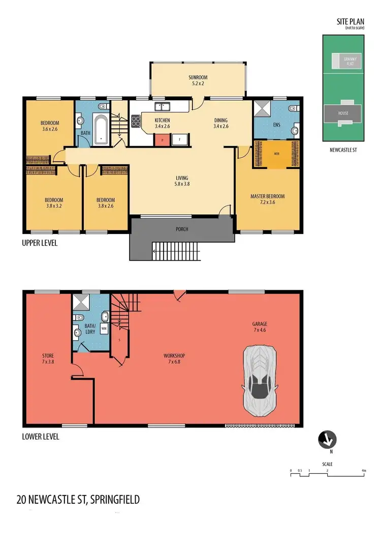 Floorplan of Homely house listing, 20 Newcastle Street, Springfield NSW 2250
