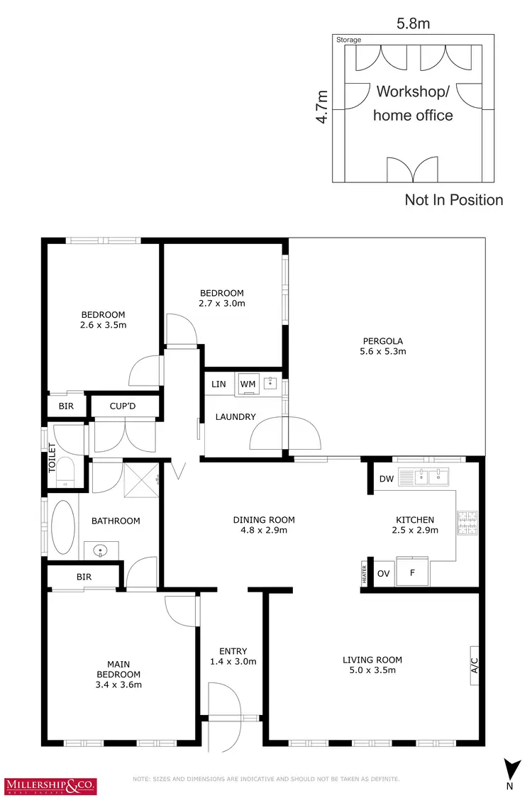 Floorplan of Homely house listing, 10 Obar Crescent, South Morang VIC 3752