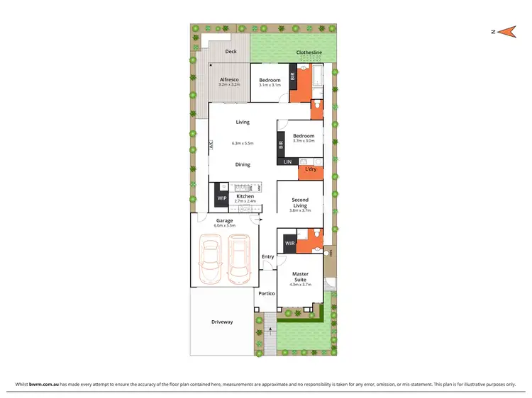 Floorplan of Homely house listing, 6 Velocity Way, Mount Duneed VIC 3217