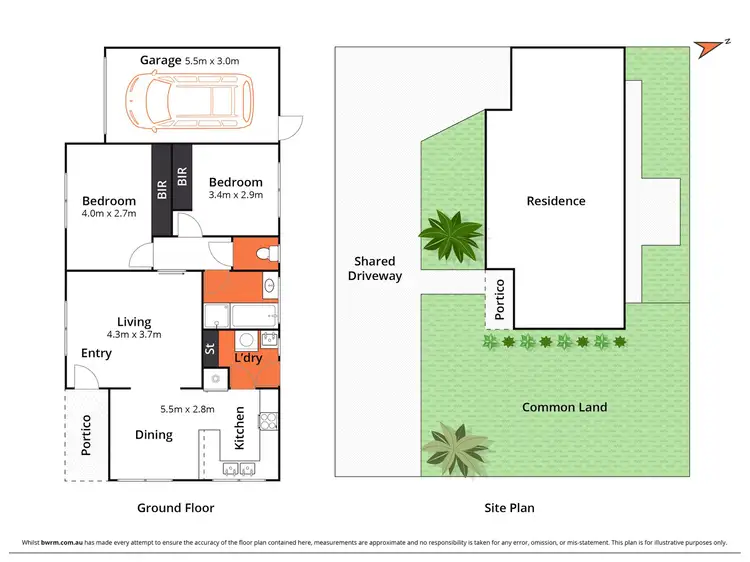 Floorplan of Homely house listing, 4/42-44 Burdoo Drive, Grovedale VIC 3216
