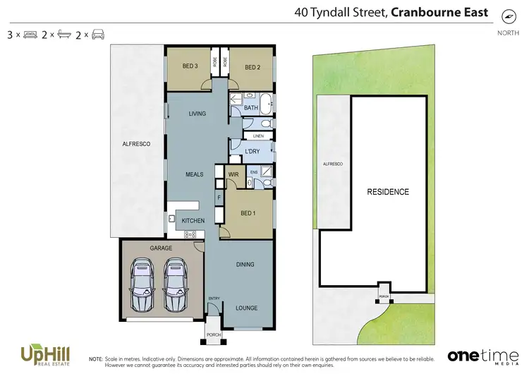 Floorplan of Homely house listing, 40 TYNDALL ST, Cranbourne East VIC 3977