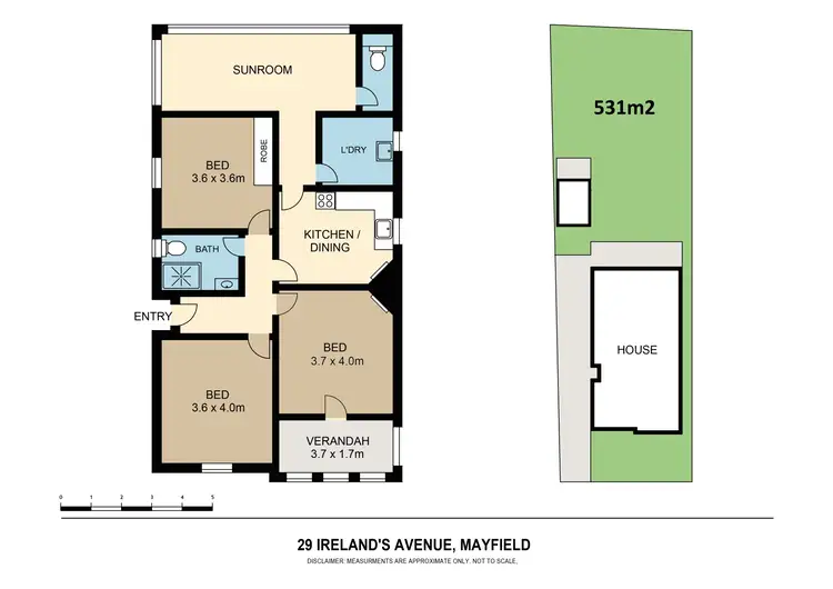 Floorplan of Homely house listing, 29 Ireland Avenue, Mayfield NSW 2304