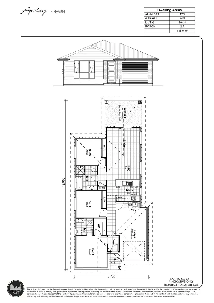 Floorplan of Homely house listing, Address available on request