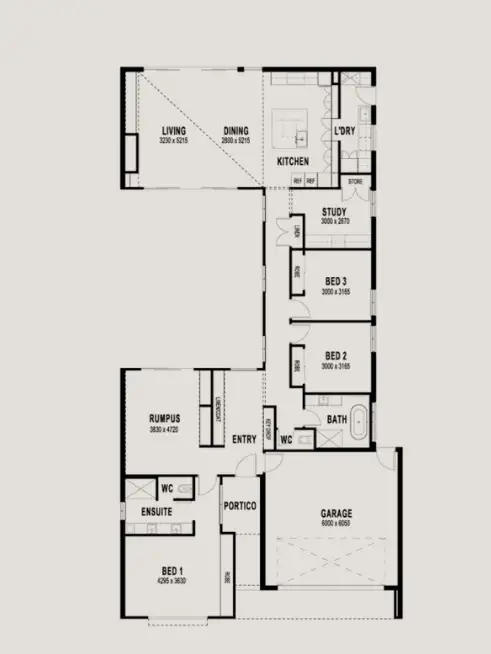 Floorplan of Homely house listing, 11 Fawkner Crescent, Armstrong Creek VIC 3217
