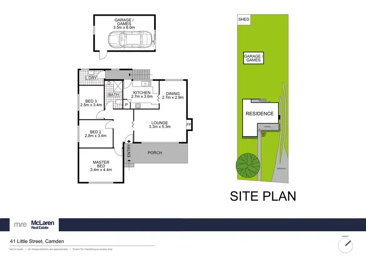 Floorplan of Homely house listing, 41 Little Street, Camden NSW 2570