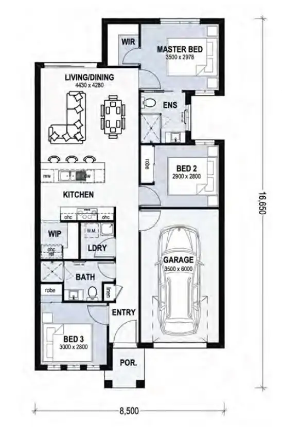 Floorplan of Homely house listing, Address available on request