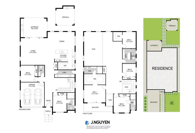 Floorplan of Homely house listing, 6 Benelong Avenue, Smithfield NSW 2164