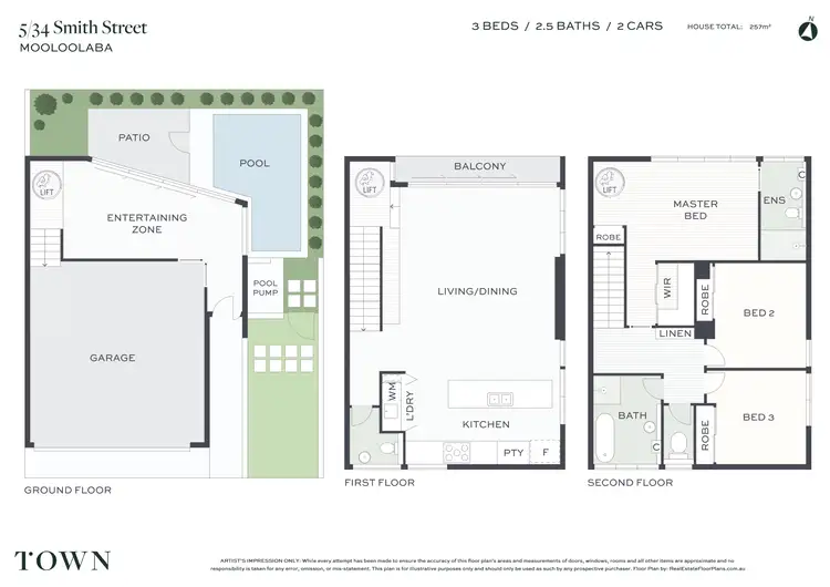 Floorplan of Homely house listing, 5/34 Smith Street, Mooloolaba QLD 4557