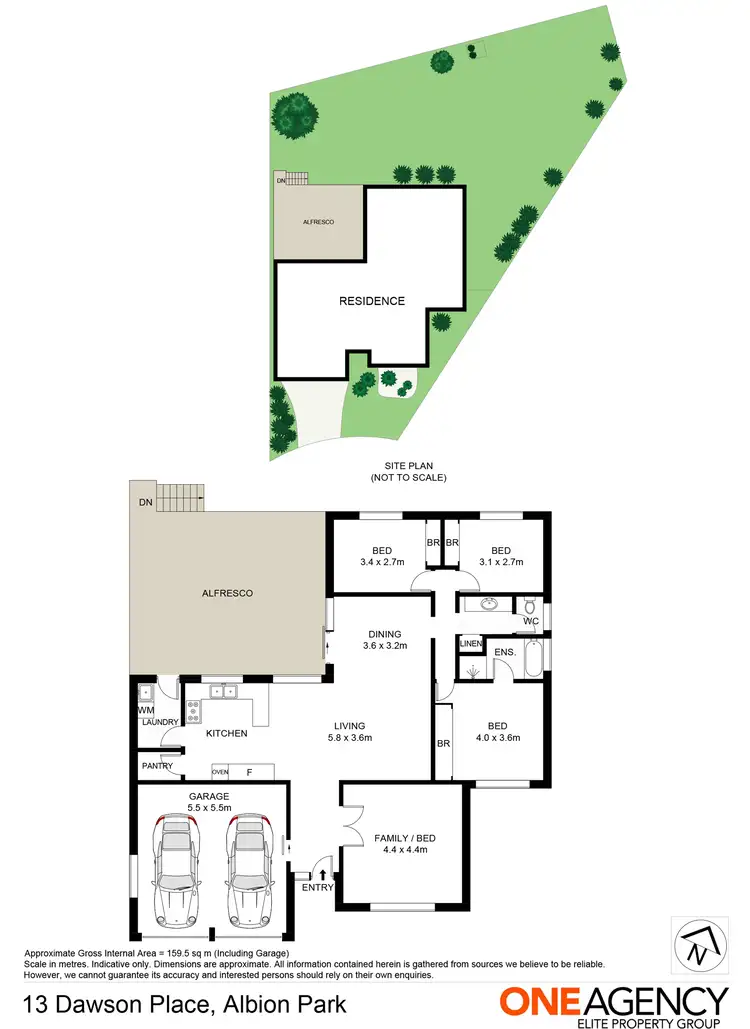 Floorplan of Homely house listing, 13 Dawson Place, Albion Park NSW 2527