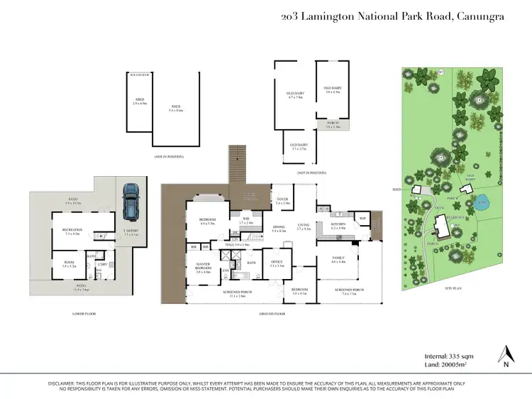 Floorplan of Homely rural property listing, 203 LAMINGTON NATIONAL PARK ROAD, Canungra QLD 4275