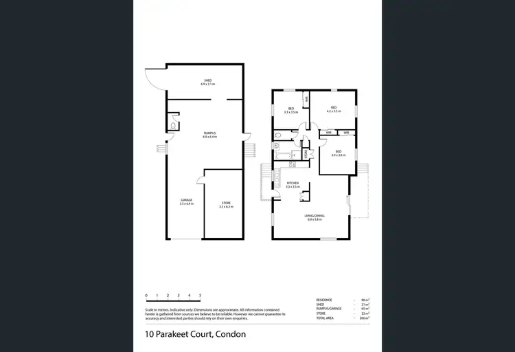 Floorplan of Homely house listing, 10 Parakeet Court, Condon QLD 4815