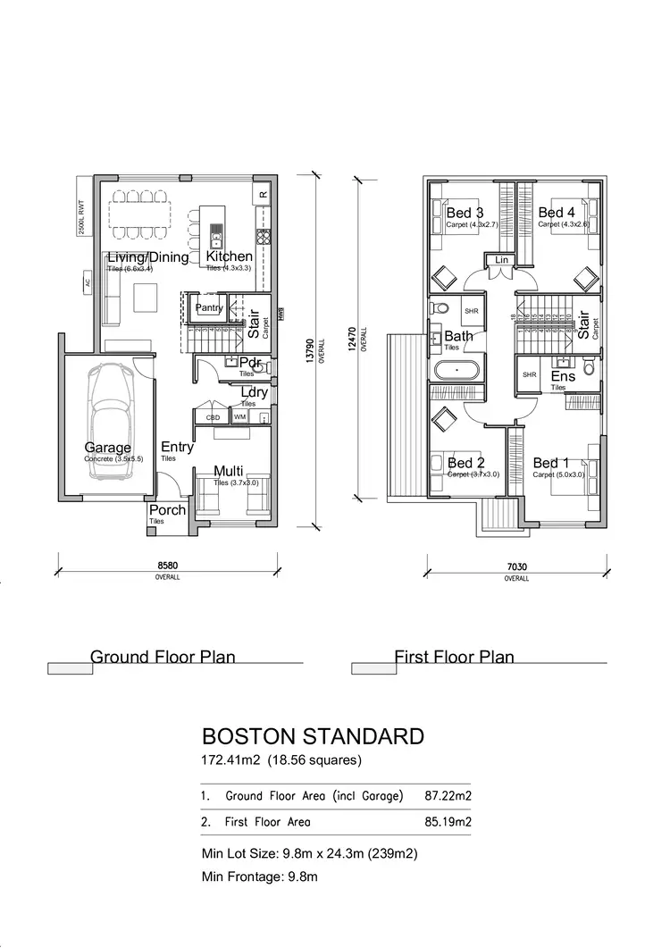 Floorplan of Homely house listing, Lot 210 Proposed Road Edan Estate, Leppington NSW 2179