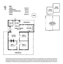 Floorplan of Homely house listing, 22 Matson Street, Meningie SA 5264