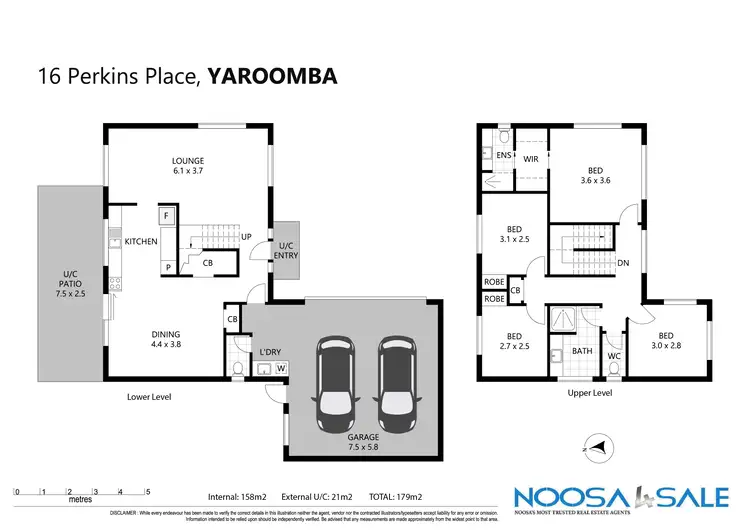Floorplan of Homely house listing, 16 Perkins Place, Yaroomba QLD 4573