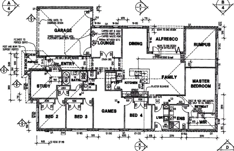 Floorplan of Homely house listing, 8 Merriwee Chase, Sandhurst VIC 3977