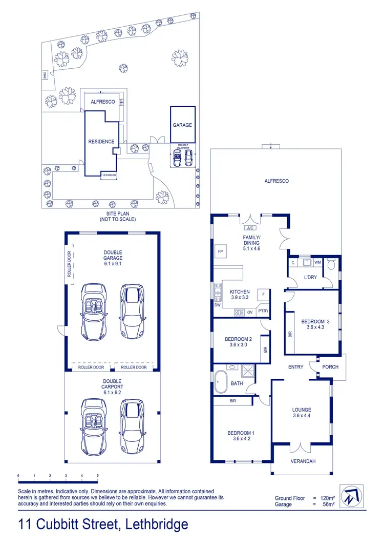 Floorplan of Homely house listing, 11 Cubbitt Street, Lethbridge VIC 3332