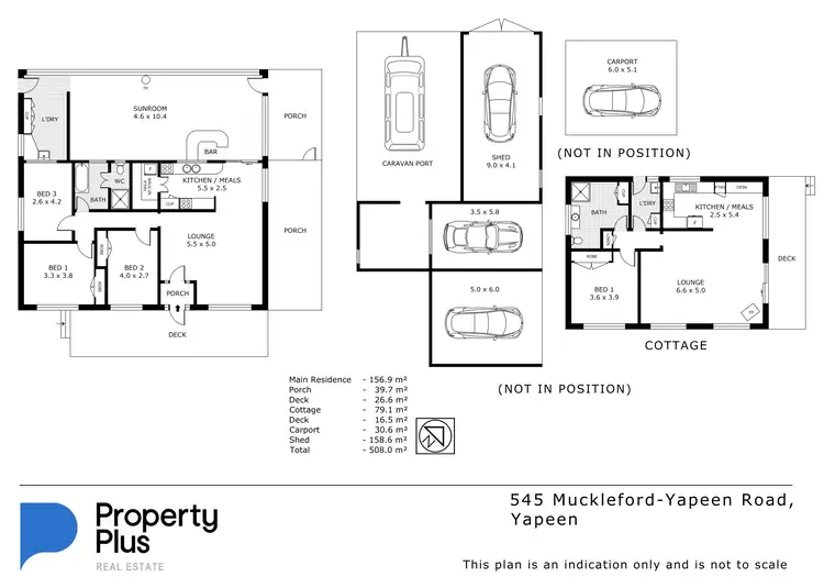 Floorplan of Homely house listing, 545 Muckleford-Yapeen Road, Yapeen VIC 3451